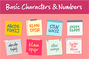 Sticky Notes - Marker Font, a Font by Hendra Pratama (Thumbnail 14 of 18)