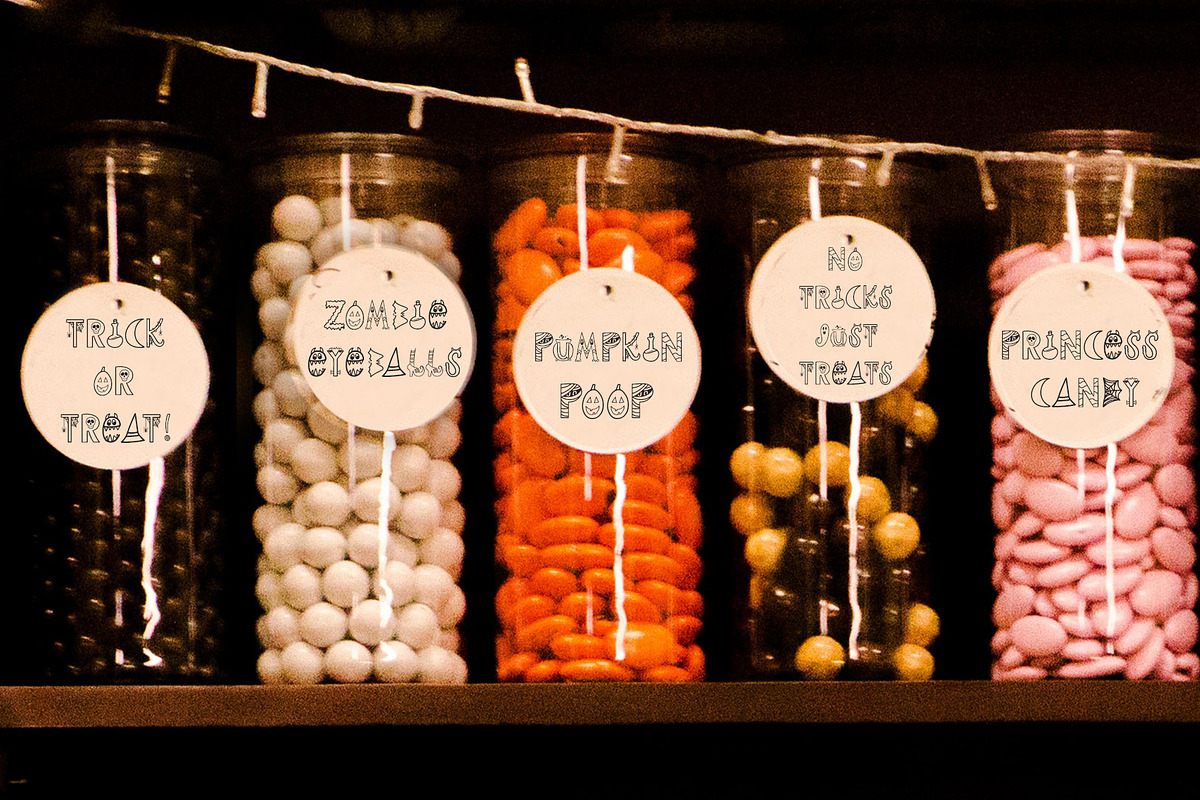 Haunted Letters - Halloween Font, a Font by NicoleHanceStudio (Photo 7 of 7)