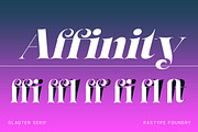 Glagter Stencil - Family Font, a Serif Font by Rastype (Thumbnail 9 of 15)