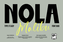 ST Nola Malibu - Display & Script