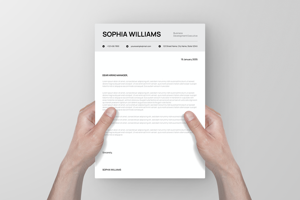 Professional ATS CV Resume, a Resume Template by Annora Studio (Photo 5 of 6)