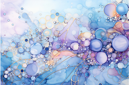 Celestial Bubble Array, a Decorative Illustration by Beautiful things