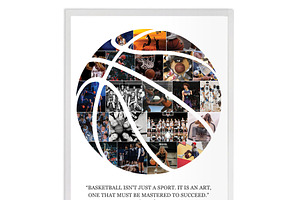 Basketball Photo Collage