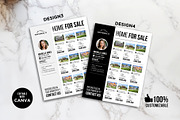 Real Estate Multiple Listing Flyers, a Flyer Template by CreativeVinesStore (Thumbnail 5 of 7)