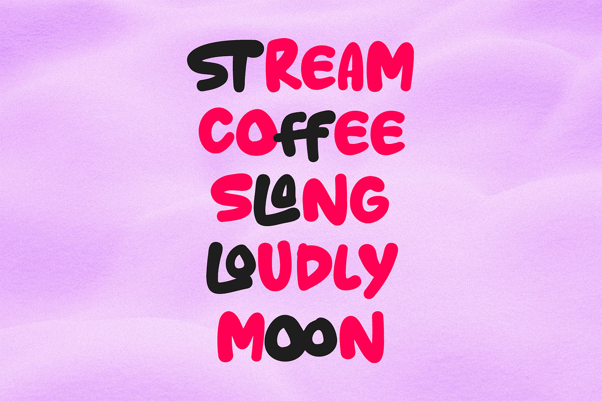 Scola Moow Rounded Handmade Handwrit, a Handwritten Font by Maulana Creative (Photo 4 of 7)