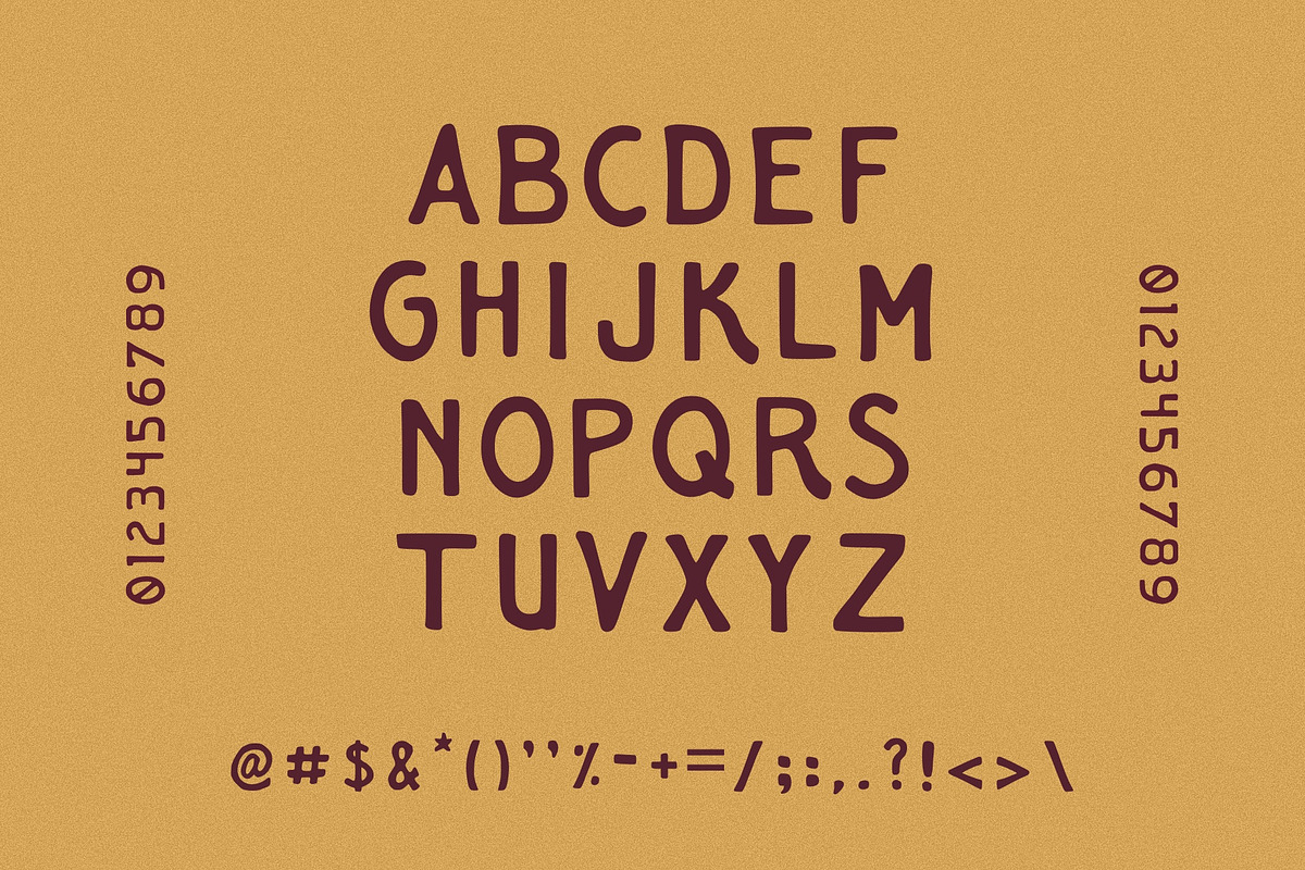 Buckwheat | Hand Drawn Font