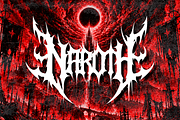 Morveth | Death Metal Font, a Symbol Font by Masyafi Studio (Thumbnail 6 of 9)