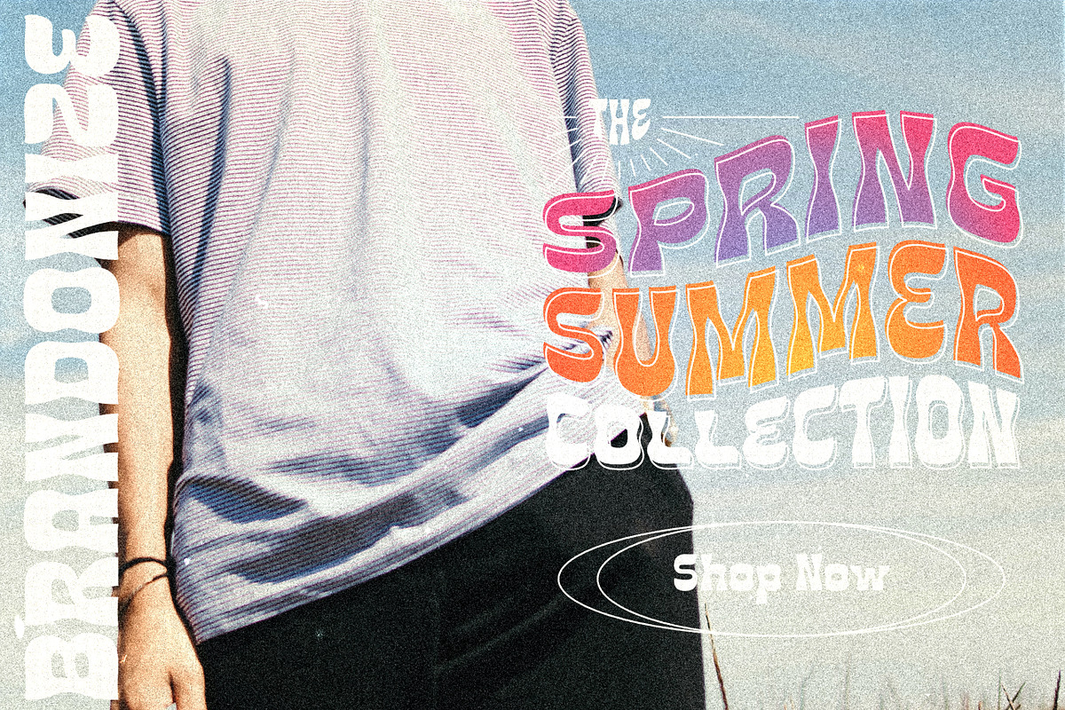 EggyPsych - a funky font, a Sans Serif Font by Brainware Graphic (Photo 7 of 8)
