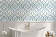 Cottage Blues Floral Pattern, a Pattern Graphic by Hello Holly Studio (Thumbnail 4 of 6)