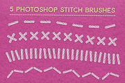 Felt Craft Kit for Adobe Photoshop, a Layer Style Add-On by Spoon Graphics (Thumbnail 3 of 4)