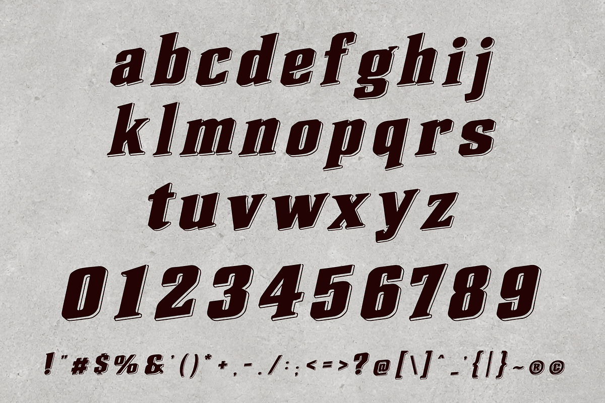 Montac Gartenz - Vintage Power, a Serif Font by HypeWorksCo (Photo 13 of 13)