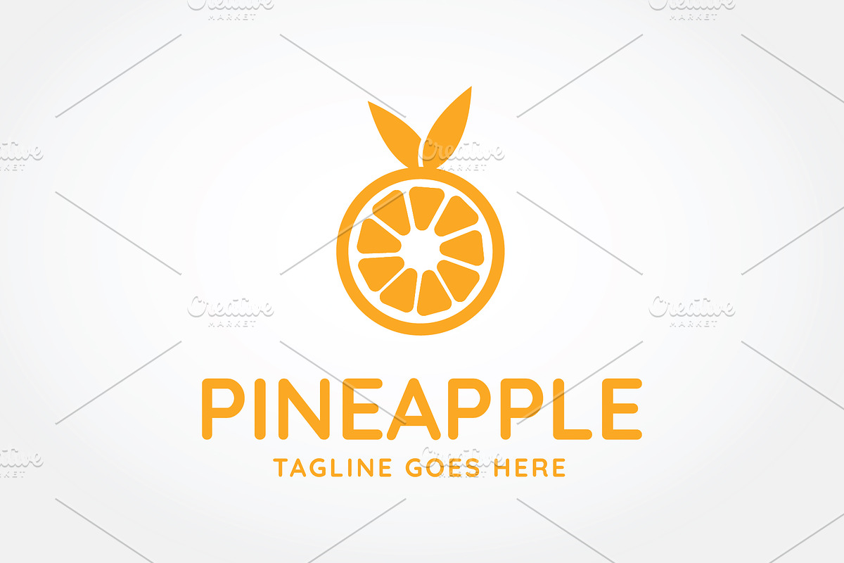 PineApple - Juice Logo Template, a Branding & Logo Template by Creattlle (Photo 4 of 4)