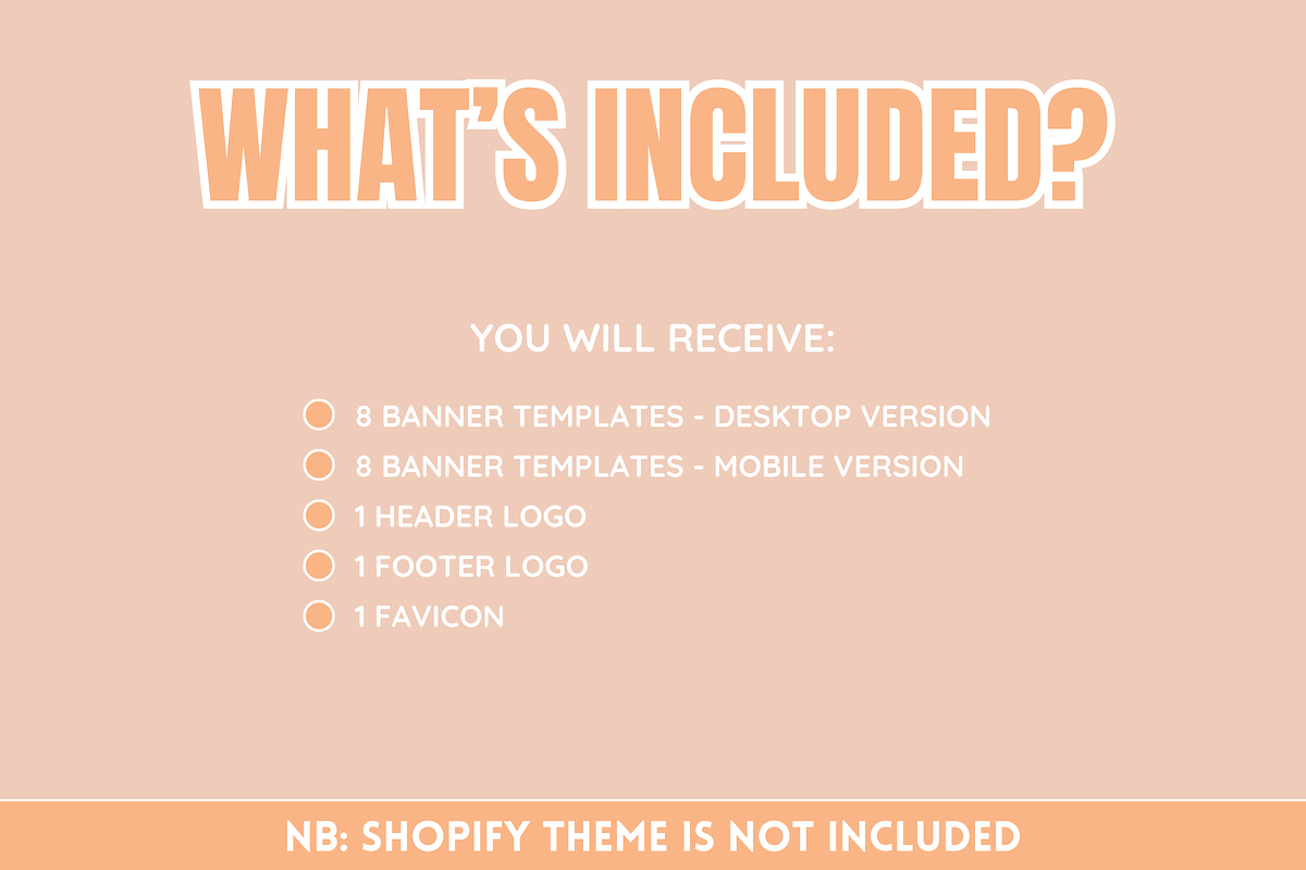 Shop Banner Templates - Boho Themed, a Shopify Template by SunshineStudioBoutique (Photo 2 of 9)