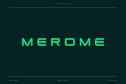 Merome - Modern Display Typeface, a Font by Letterna (Thumbnail 1 of 4)