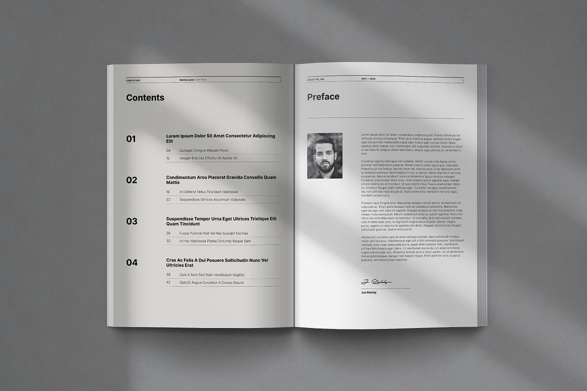 Kreatype Case Study, a Brochure Template by Kreatype Studio (Photo 5 of 17)