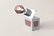 Perfume bottle favor - 3d papercraft, a Print Template by PAPER amaze (Thumbnail 3 of 6)