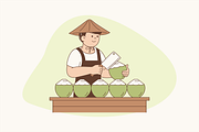 Coconut & Us Illustration, an Object Graphic by Jump Studio (Thumbnail 7 of 12)