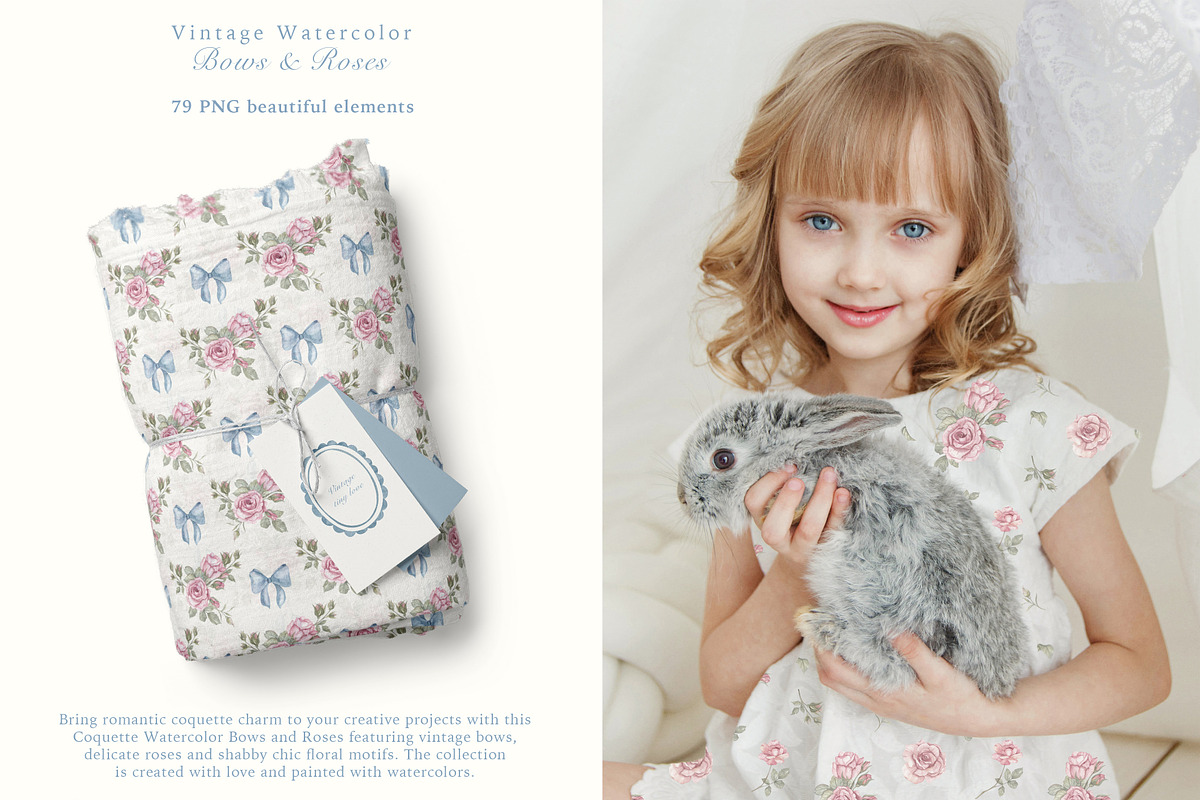 Vintage Nursery BUNDLE - Watercolor, an Animal Illustration by Ooh Lily (Photo 8 of 10)