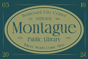 Velcan Vintage, a Serif Font by Craft Supply Co. (Thumbnail 7 of 8)