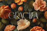 Caroline Luxury Serif, a Serif Font by Cruzine (Thumbnail 4 of 10)