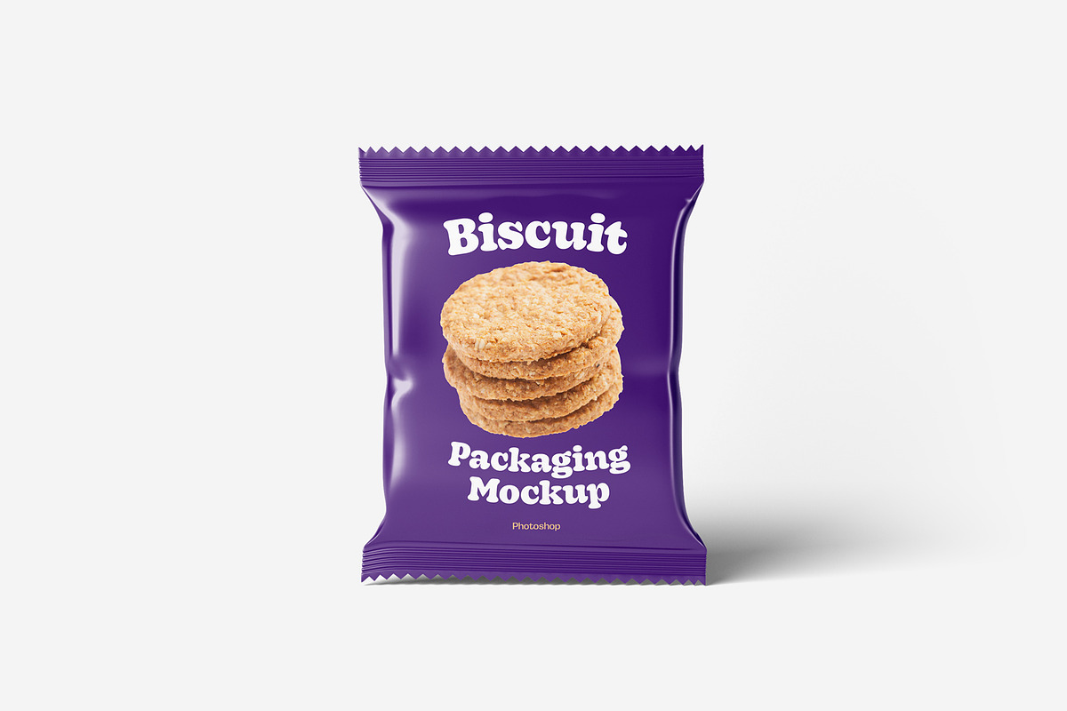 Biscuit Packaging Mockups, a Packaging Mockup by artimasa (Photo 5 of 6)