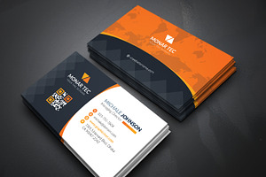 Round 3D Business Card