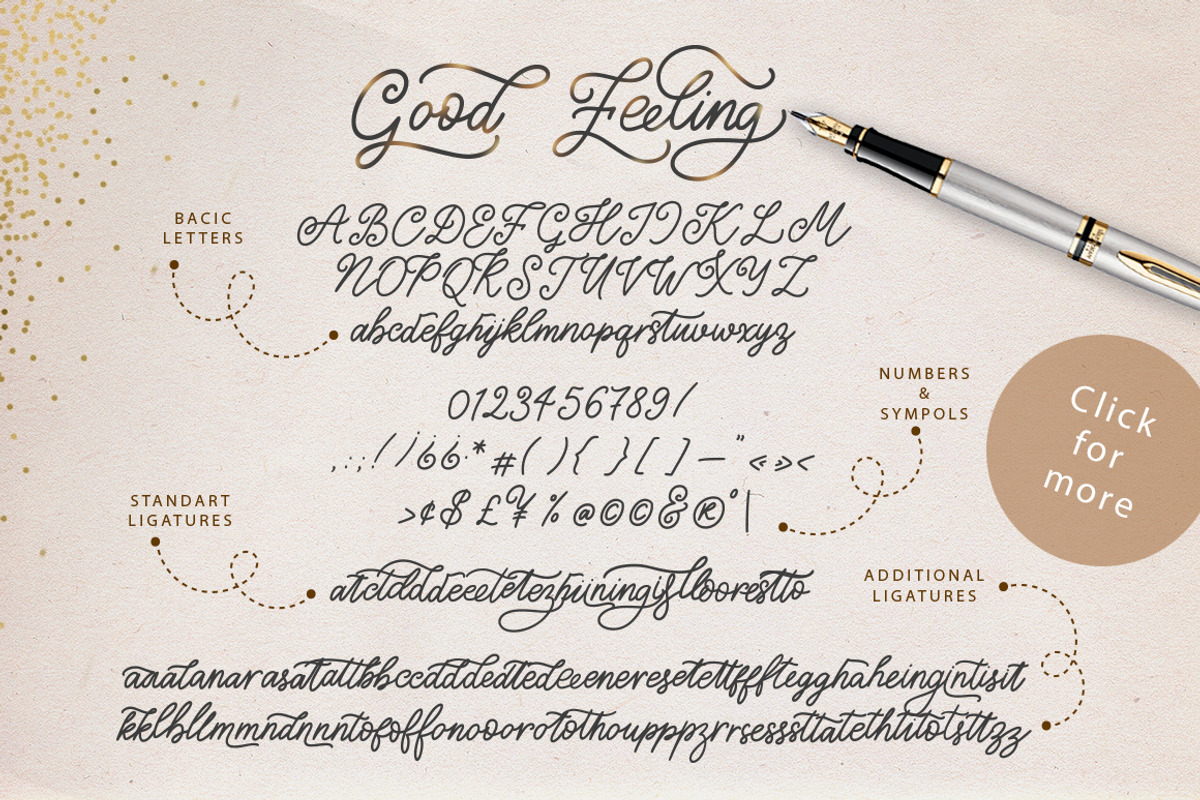 Good Feeling. Modern DUO Font., a Script Font by Red Ink (Photo 13 of 15)