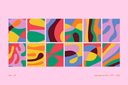 Funky Abstract Backgrounds, a Background Graphic by Léo Alexandre (Thumbnail 5 of 22)
