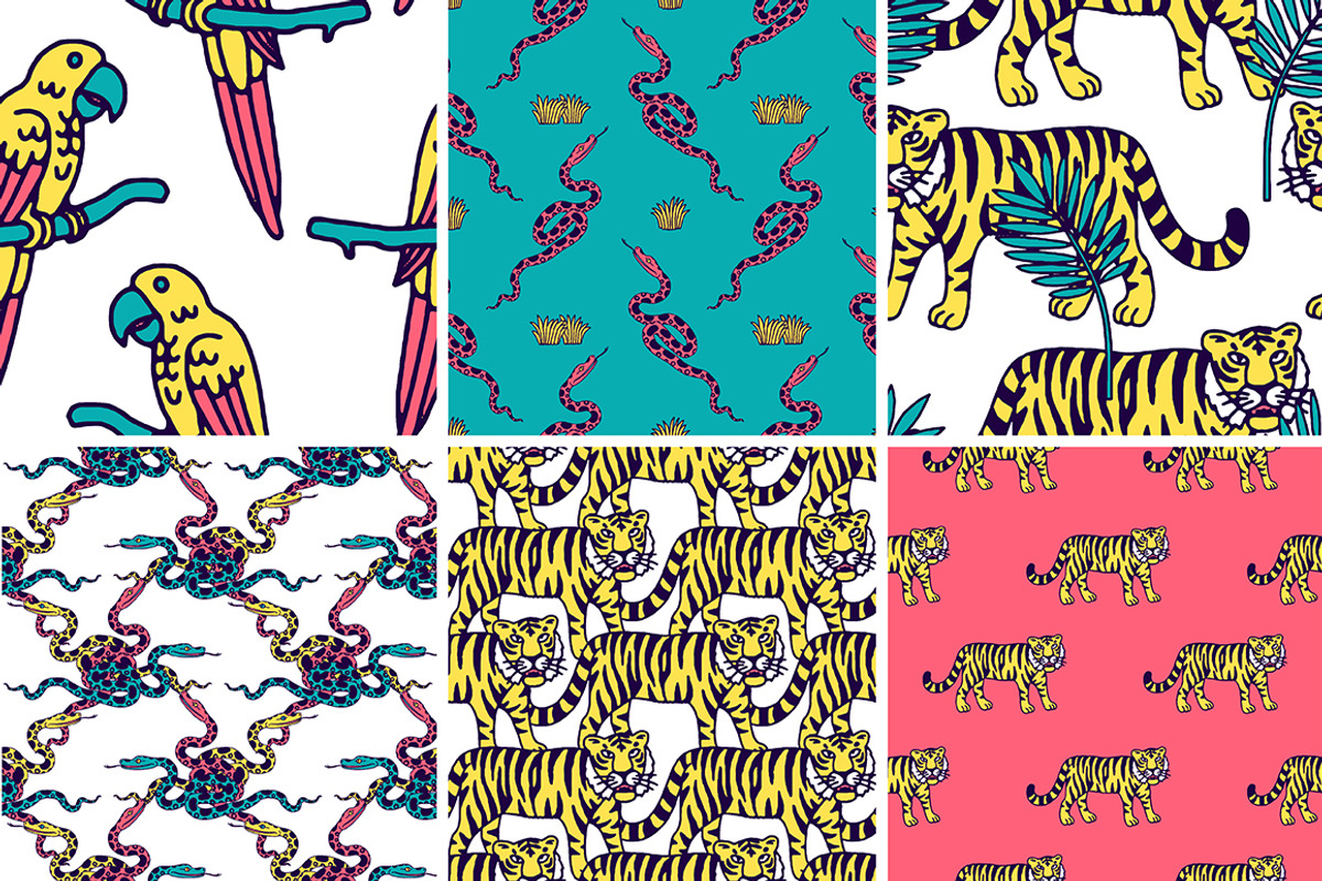 FUNNY JUNGLE 2, an Animal Illustration by Tanya Akhmett (Photo 6 of 10)