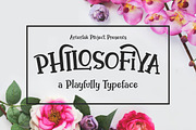 Philosofiya, a Slab Serif Font by Arterfak Project (Thumbnail 1 of 7)
