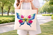 Watercolor Butterfly Clipart, an Animal Illustration by Digital Artistic99 (Thumbnail 9 of 11)