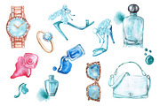 Watercolor fashion illustration., an Object Graphic by Gulnara Khadeeva (Thumbnail 2 of 4)