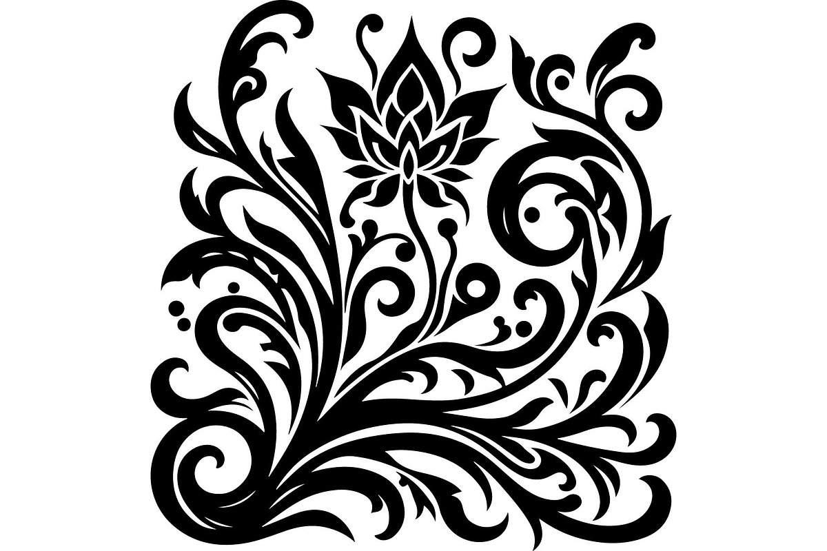 Fantasy Nature Laser Cut Set, an Object Graphic by jahid234 (Photo 4 of 13)