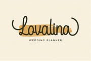 Acapela Monoline, a Script Font by 24Design Studios (Thumbnail 4 of 9)