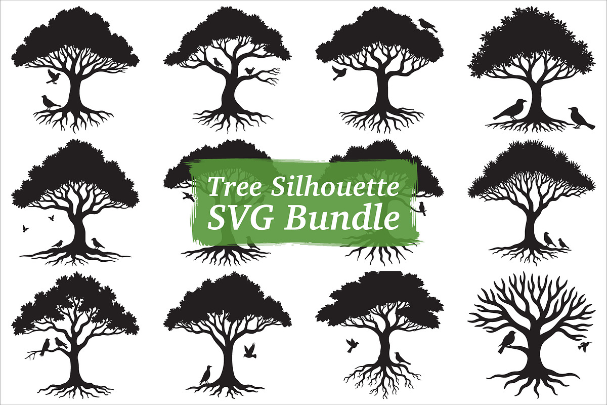 Nature Organic Tree Root Graphic, an Illustration by Designs_River (Photo 1 of 13)