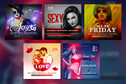 LADIES NIGHT Flyer Template Bundle, a Flyer Template by VaaniDesigns (Thumbnail 3 of 5)