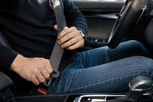 Driver buckles up, a Photo by Beautiful things