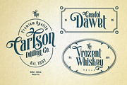 Bellvast for Vintage Logo & Liquor, a Serif Font by ilhamtaro (Thumbnail 3 of 5)