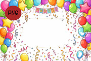 Happy Birthday to you text Clipart, a Decorative Illustration by VetalStock (Thumbnail 9 of 12)