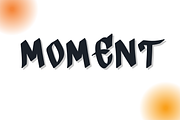 MOMENT, a Sans Serif Font by nongnuchpolyiam1 (Thumbnail 1 of 7)