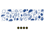 Abstract Hand Drawn Clipart Set, an Illustration by designvectx (Thumbnail 3 of 3)