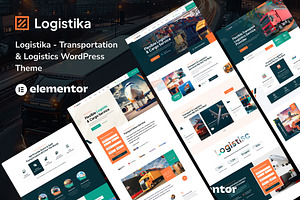 Logistika Transport WordPress Theme