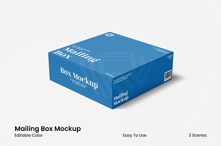 Mailing Box Mockup, a Packaging Mockup by Unerispace