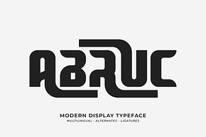 Abruc Display Font