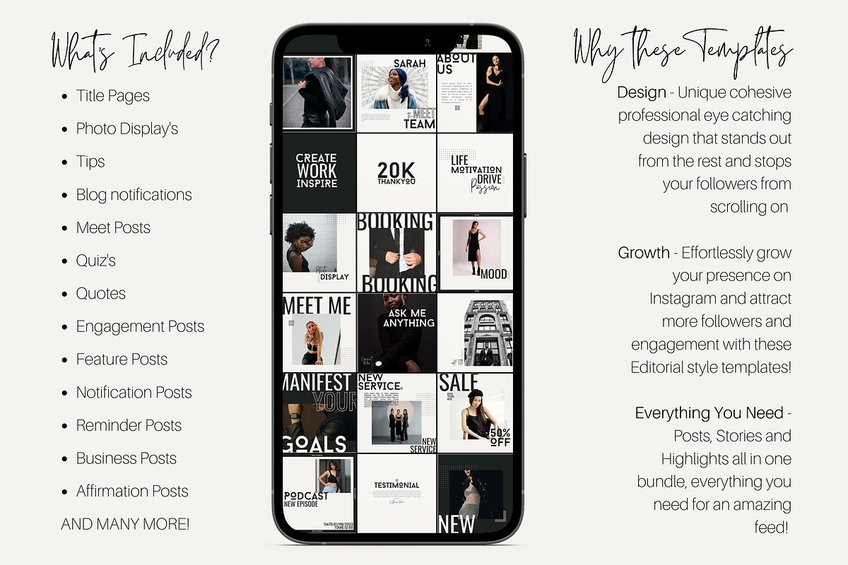 Modern Business Instagram templates, a Social Media Template by Faytemplates (Photo 5 of 7)