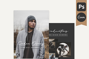 Graduation Announcement Template STL, an Invitation Template by Laurie Cosgrove Design