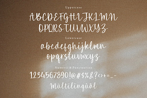 Boneflower - Modern Handwritten Font