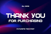Metroflux Futuristic tech font, a Font by GenesisCreativeCo (Thumbnail 4 of 4)