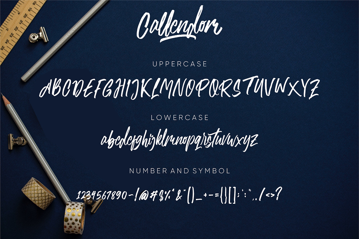 Callendom Casul Font, a Script Font by FahmiType (Photo 11 of 13)