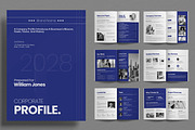 Modern Company Profile Identity, a Brochure Template by ContestDesign (Thumbnail 1 of 3)